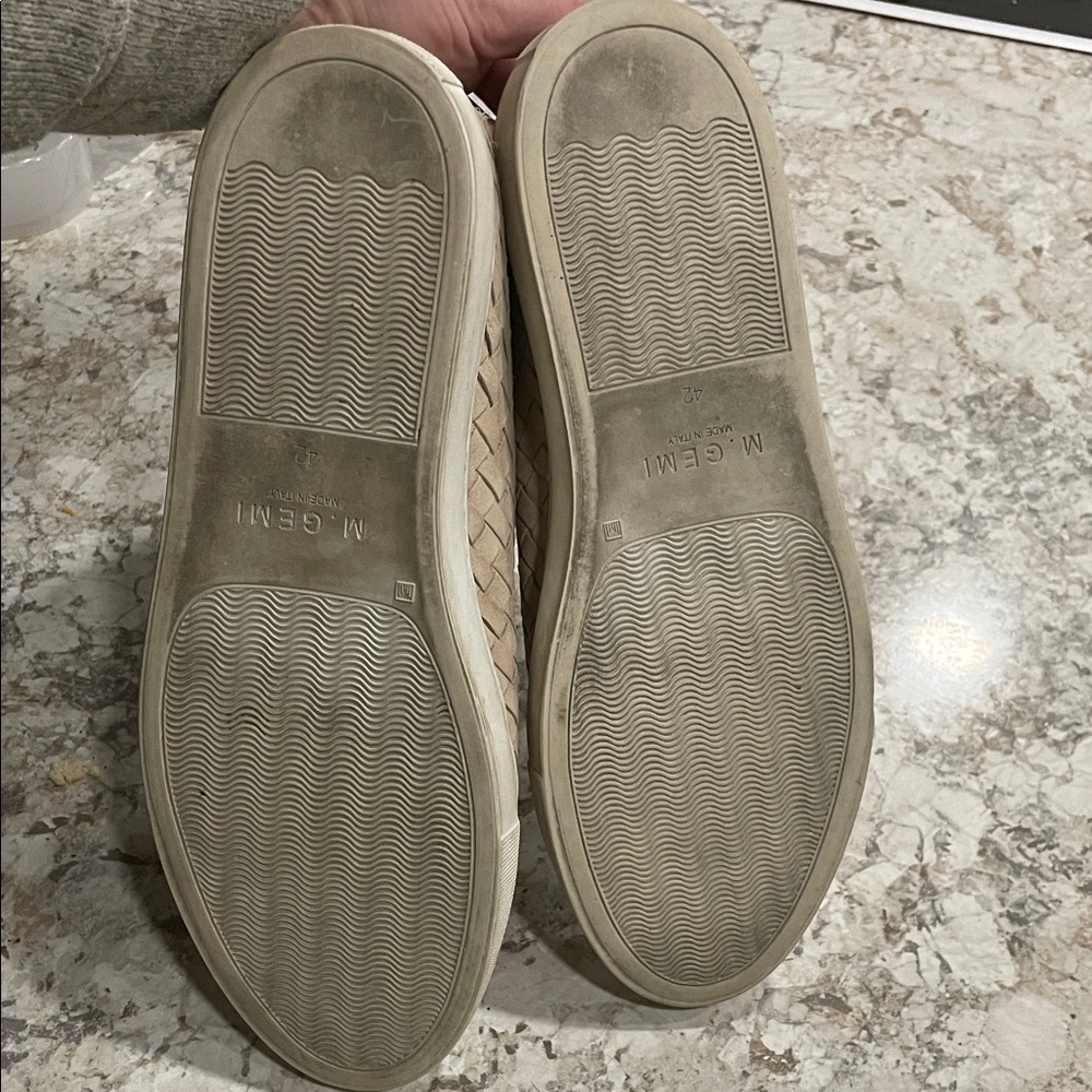 M. Gemi Woven Beige Sneakers - Picture 4 of 4